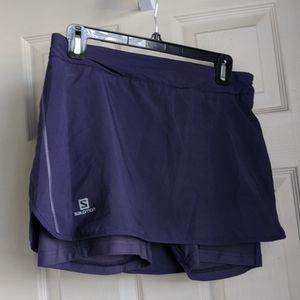 Purple Salomon skort